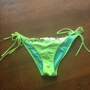 VS size small cheeky scrunch butt sequin bottoms